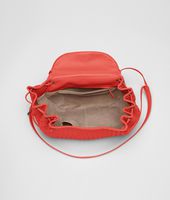 Bottega Veneta® New Red Intrecciato Nappa Cross Body Bag Bottega Veneta® New Red Intrecciato Nappa Cross Body Bag