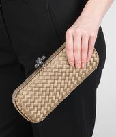 Bottega Veneta® Walnut Intreccio Impero Ayers Stretch Knot Bottega Veneta® Walnut Intreccio Impero Ayers Stretch Knot
