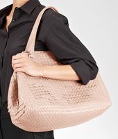 Bottega Veneta® Petalé Intrecciato Nappa Minionde Tote Bottega Veneta® Petalé Intrecciato Nappa Minionde Tote