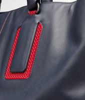 Bottega Veneta® PRUSSE FRAISE DRAP CALF TOTE Bottega Veneta® PRUSSE FRAISE DRAP CALF TOTE