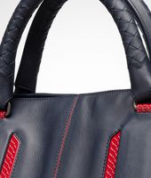 Bottega Veneta® PRUSSE FRAISE DRAP CALF TOTE Bottega Veneta® PRUSSE FRAISE DRAP CALF TOTE