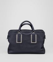 Bottega Veneta® Prusse Buffalo Leather Metal Briefcase Bottega Veneta® Prusse Buffalo Leather Metal Briefcase