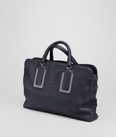 Bottega Veneta® Prusse Buffalo Leather Metal Briefcase Bottega Veneta® Prusse Buffalo Leather Metal Briefcase