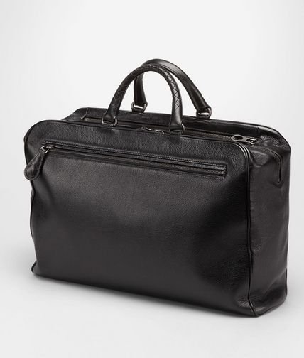 BOTTEGA VENETA - AKTENTASCHE AUS MADRASLEDER HERITAGE NERO