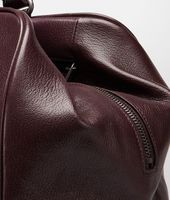 Bottega Veneta® SAC BRERA AUBERGINE PURPURA EN CUIR MADRAS FUMÉ Bottega Veneta® SAC BRERA AUBERGINE PURPURA EN CUIR MADRAS FUMÉ