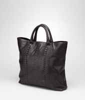 Bottega Veneta® CABRIOLET TOTE BAG AUS LEDER NERO Bottega Veneta® CABRIOLET TOTE BAG AUS LEDER NERO