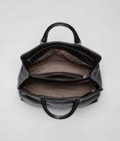 Bottega Veneta® NERO MADRAS HERITAGE TOTE Bottega Veneta® NERO MADRAS HERITAGE TOTE