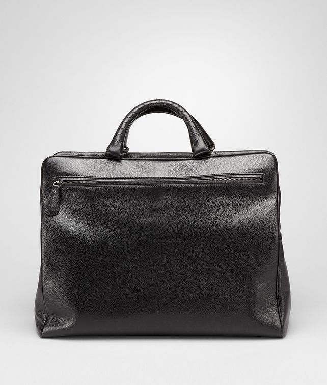 BOTTEGA VENETA NERO MADRAS HERITAGE TOTE Tote Bag U fp