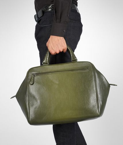 BOTTEGA VENETA - SERGEANT PARACHUTE MADRAS SFUMATO BRERA BAG