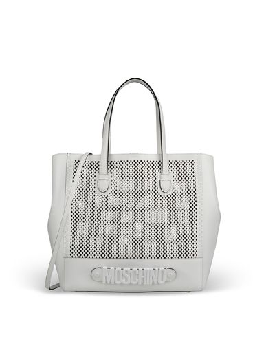 Moschino, Mittelgroße Ledertasche