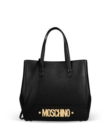 Moschino, Mittelgroße Ledertasche