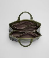 Bottega Veneta® SERGEANT PARACHUTE MADRAS SFUMATO TOTE Bottega Veneta® SERGEANT PARACHUTE MADRAS SFUMATO TOTE