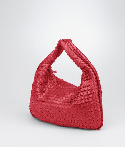 BOTTEGA VENETA - Fraise Intrecciato Nappa Minionde Veneta