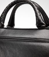 Bottega Veneta® NERO ARDOISE MADRAS SFUMATO BRERA BAG Bottega Veneta® NERO ARDOISE MADRAS SFUMATO BRERA BAG