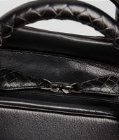 Bottega Veneta® NERO ARDOISE MADRAS SFUMATO BRERA BAG Bottega Veneta® NERO ARDOISE MADRAS SFUMATO BRERA BAG