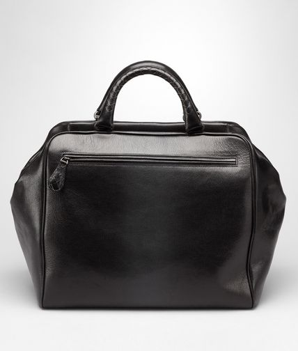 BOTTEGA VENETA - NERO ARDOISE MADRAS SFUMATO BRERA BAG