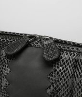 Bottega Veneta® Nero Intrecciato Nappa Ayers Messenger Bottega Veneta® Nero Intrecciato Nappa Ayers Messenger