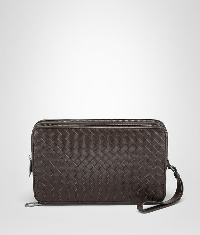 BOTTEGA VENETA EBANO INTRECCIATO VN DOCUMENT CASE Small bag U fp