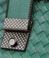 Bottega Veneta® Menthe Intrecciato Nappa Glass Bag Bottega Veneta® Menthe Intrecciato Nappa Glass Bag