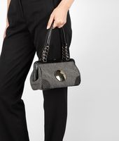 Bottega Veneta® MEDIUM GREY BELLAGIO AYERS SPHERE BAG Bottega Veneta® MEDIUM GREY BELLAGIO AYERS SPHERE BAG
