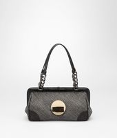 Bottega Veneta® MEDIUM GREY BELLAGIO AYERS SPHERE BAG Bottega Veneta® MEDIUM GREY BELLAGIO AYERS SPHERE BAG