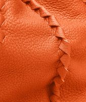 Bottega Veneta® Tasche aus gewaschenem Cervo Leder Tangerine Bottega Veneta® Tasche aus gewaschenem Cervo Leder Tangerine
