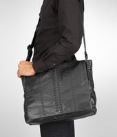 Bottega Veneta® NERO CABRIOLET MESSENGER Bottega Veneta® NERO CABRIOLET MESSENGER