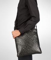 Bottega Veneta® INTRECCIO CALANDRE CROSS BODY BAG Bottega Veneta® INTRECCIO CALANDRE CROSS BODY BAG