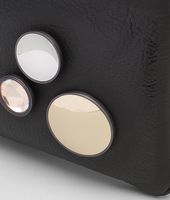 Bottega Veneta® NERO CHIAROSCURO MADRAS CHIAROSCURO Pouch Bottega Veneta® NERO CHIAROSCURO MADRAS CHIAROSCURO Pouch