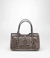 Bottega Veneta® BORDER TASCHE AUS HARDWICKII LEDER MEDIUM GREY Bottega Veneta® BORDER TASCHE AUS HARDWICKII LEDER MEDIUM GREY
