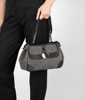 Bottega Veneta® MEDIUM GREY BELLAGIO AYERS SPHERE BAG Bottega Veneta® MEDIUM GREY BELLAGIO AYERS SPHERE BAG