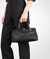 Bottega Veneta® Nero Madras Heritage Patch Sant'Andrea Bag Bottega Veneta® Nero Madras Heritage Patch Sant'Andrea Bag