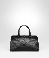 Bottega Veneta® Nero Madras Heritage Patch Sant'Andrea Bag Bottega Veneta® Nero Madras Heritage Patch Sant'Andrea Bag