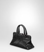 Bottega Veneta® Nero Madras Heritage Patch Sant'Andrea Bag Bottega Veneta® Nero Madras Heritage Patch Sant'Andrea Bag