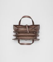 Bottega Veneta® MUD INTRECCIO BORDER CALF SPHERE BAG Bottega Veneta® MUD INTRECCIO BORDER CALF SPHERE BAG