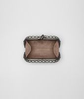 Bottega Veneta® PLATINUM METAL GRID KNOT Bottega Veneta® PLATINUM METAL GRID KNOT