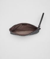 Bottega Veneta® NERO INTRECCIATO NAPPA METALLIZZATO Pouch Bottega Veneta® NERO INTRECCIATO NAPPA METALLIZZATO Pouch