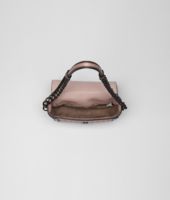 Bottega Veneta® BLUSH INTRECCIO BORDER CALF SPHERE BAG Bottega Veneta® BLUSH INTRECCIO BORDER CALF SPHERE BAG