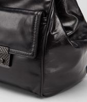 Bottega Veneta® NERO SETASETTANTA BAG Bottega Veneta® NERO SETASETTANTA BAG