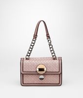 Bottega Veneta® BORDER SPHERE TASCHE AUS KALBSLEDER INTRECCIO BLUSH Bottega Veneta® BORDER SPHERE TASCHE AUS KALBSLEDER INTRECCIO BLUSH