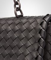 Bottega Veneta® Nero Intrecciato Nappa Olimpia Bag Bottega Veneta® Nero Intrecciato Nappa Olimpia Bag