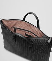 Bottega Veneta® NERO INTRECCIATO NAPPA CONVERTIBLE BAG Bottega Veneta® NERO INTRECCIATO NAPPA CONVERTIBLE BAG
