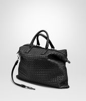 Bottega Veneta® CONVERTIBLE TASCHE AUS NAPPALEDER INTRECCIATO NERO Bottega Veneta® CONVERTIBLE TASCHE AUS NAPPALEDER INTRECCIATO NERO