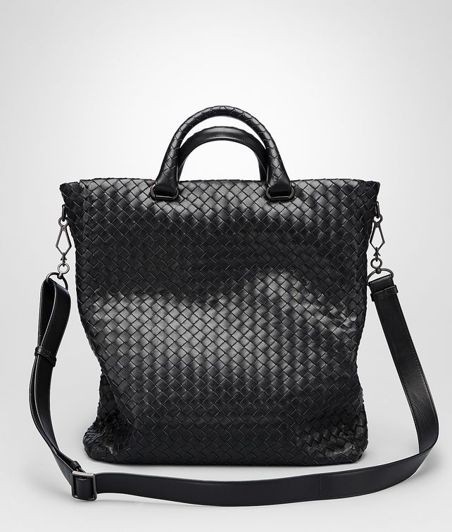 BOTTEGA VENETA Nero Intrecciato Light Calf Tote Bag Tote Bag U fp