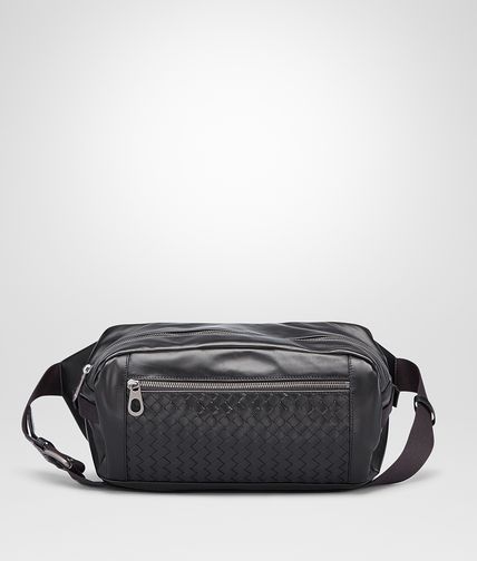 BOTTEGA VENETA - Nero Light Calf Belt Bag