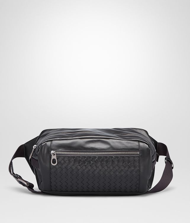 BOTTEGA VENETA CROSS BODY BAG IN NERO INTRECCIATO CALF Small bag U fp