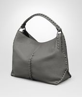 Bottega Veneta® TASCHE AUS GEWASCHENEM CERVO LEDER NEW LIGHT GREY Bottega Veneta® TASCHE AUS GEWASCHENEM CERVO LEDER NEW LIGHT GREY