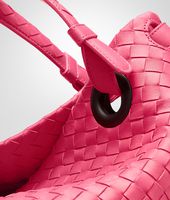 Bottega Veneta® ROSA SHOCK INTRECCIATO NAPPA BAG Bottega Veneta® ROSA SHOCK INTRECCIATO NAPPA BAG
