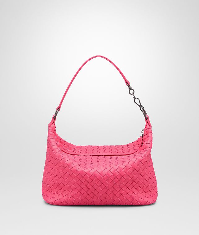 BOTTEGA VENETA ROSA SHOCK INTRECCIATO NAPPA BAG Shoulder or hobo bag D fp
