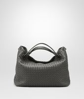 Bottega Veneta® NEW LIGHT GREY INTRECCIATO NAPPA BAG Bottega Veneta® NEW LIGHT GREY INTRECCIATO NAPPA BAG